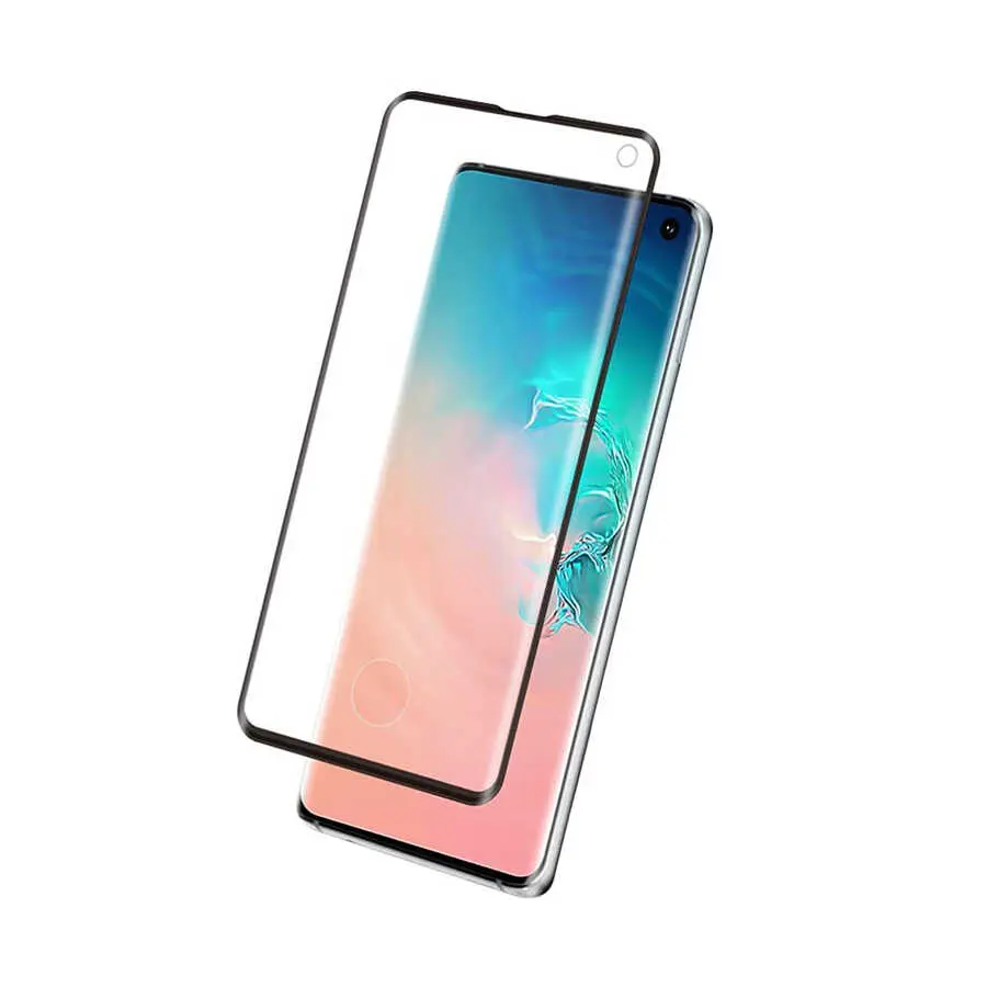 Galaxy S10 Seramik Ekran Koruyucu, 3D Kavisli ve Esnek Yapı - Davin