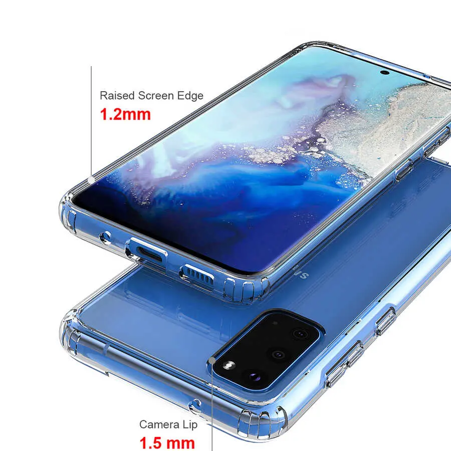 Samsung Galaxy S20 Şeffaf Darbe Emici Kılıf - Benks Magic Crystal