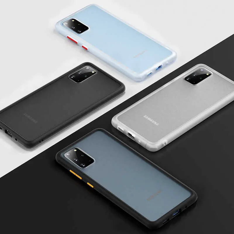 Galaxy S20 Plus Mat Yüzeyli Darbe Emici Kılıf - Benks Magic Smooth
