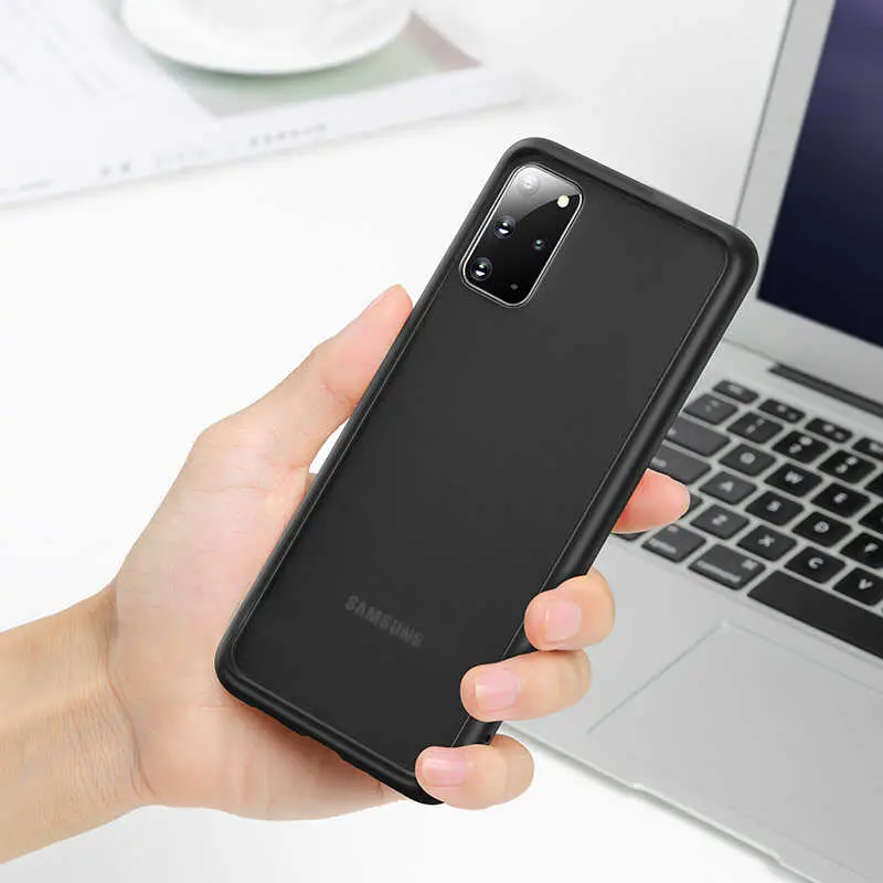 Galaxy S20 Plus Mat Yüzeyli Darbe Emici Kılıf - Benks Magic Smooth