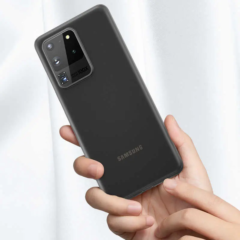 Galaxy S20 Ultra İnce Mat Kılıf - Benks Lollipop Protective