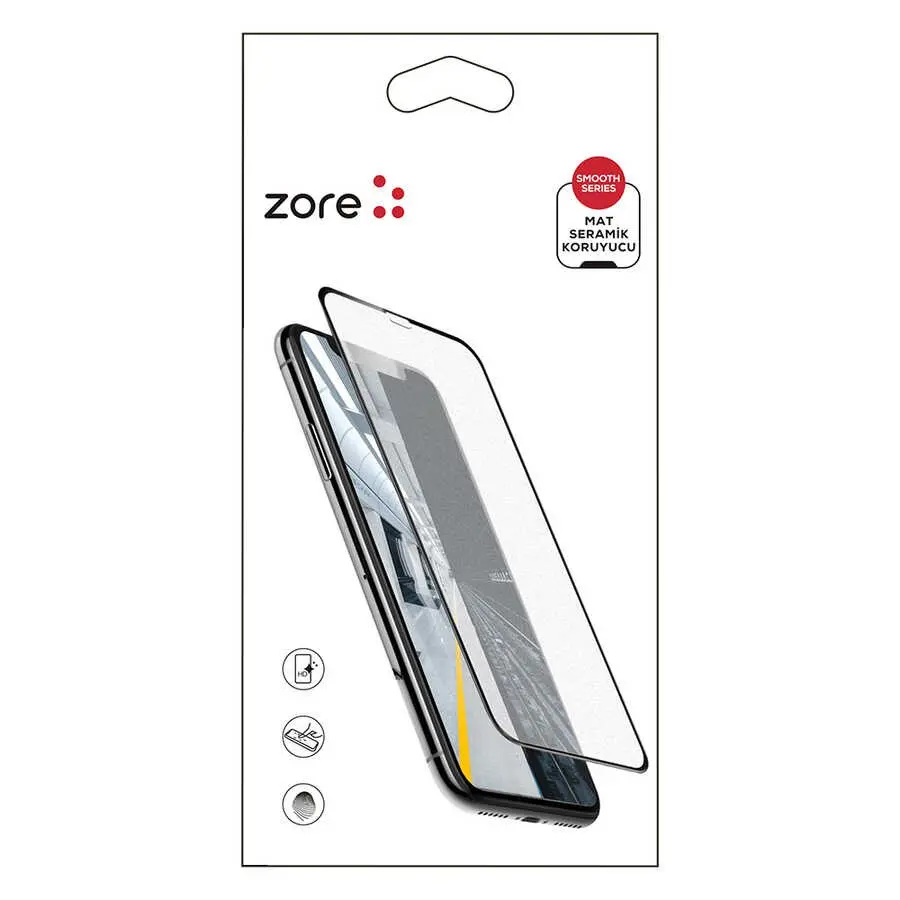 Galaxy S21 FE Mat Seramik Ekran Koruyucu - Zore