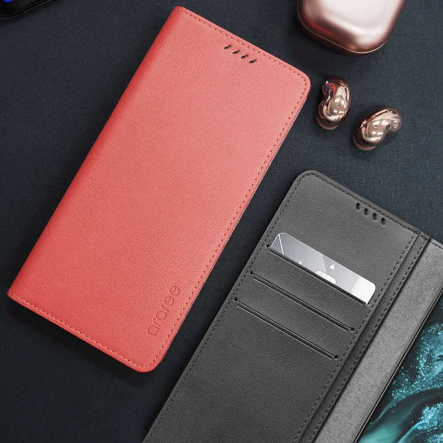 Galaxy S21 Kapaklı Cüzdan Kılıf - Araree Mustang Diary