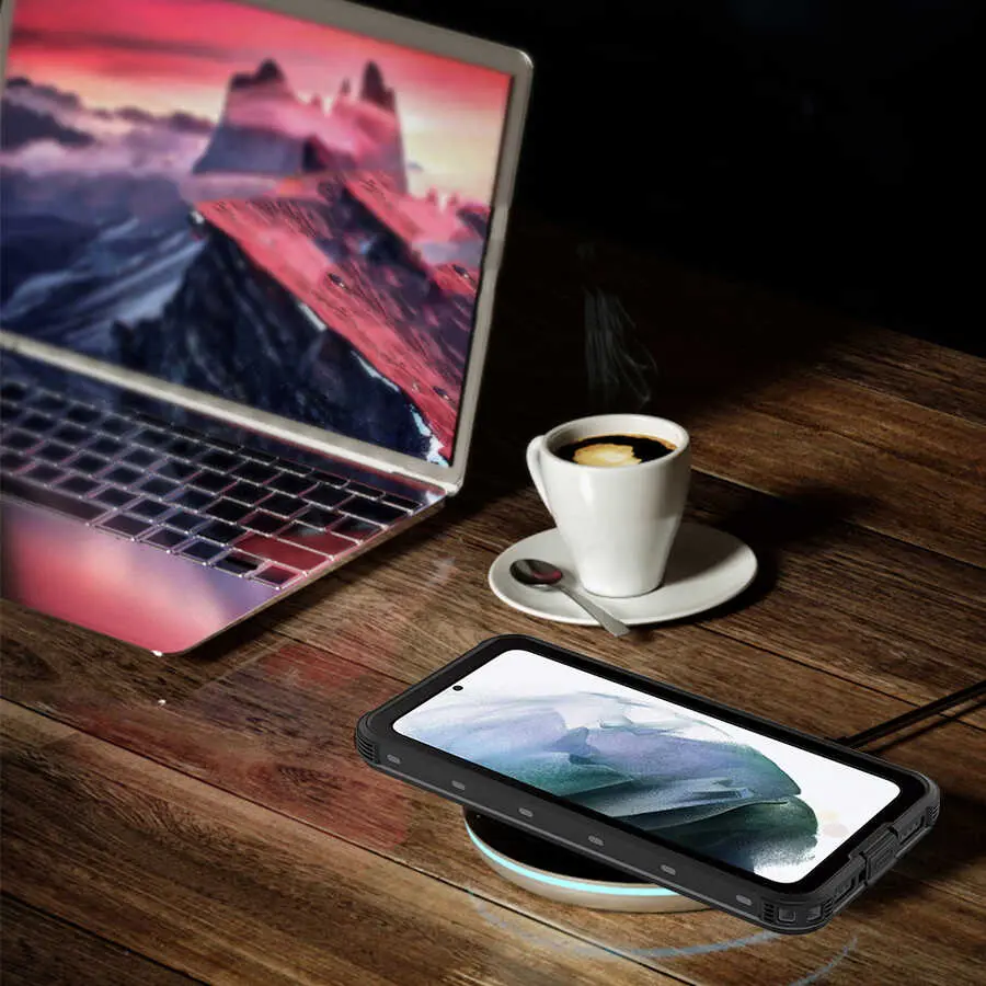 Galaxy S21 Plus Su Geçirmez Kılıf, 2 m Düşme Dayanımlı - Zore