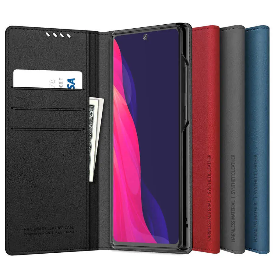 Galaxy S21 Plus Kapaklı Cüzdan Kılıf - Araree Mustang Diary