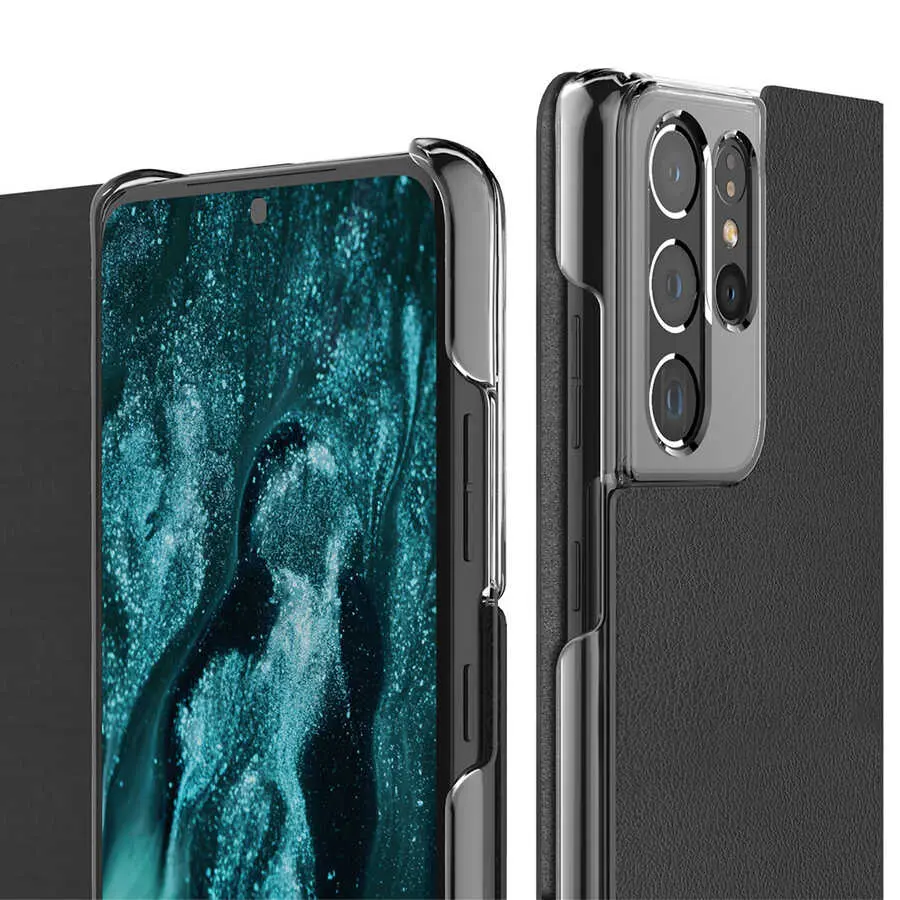 Galaxy S21 Plus Kapaklı Cüzdan Kılıf - Araree Mustang Diary