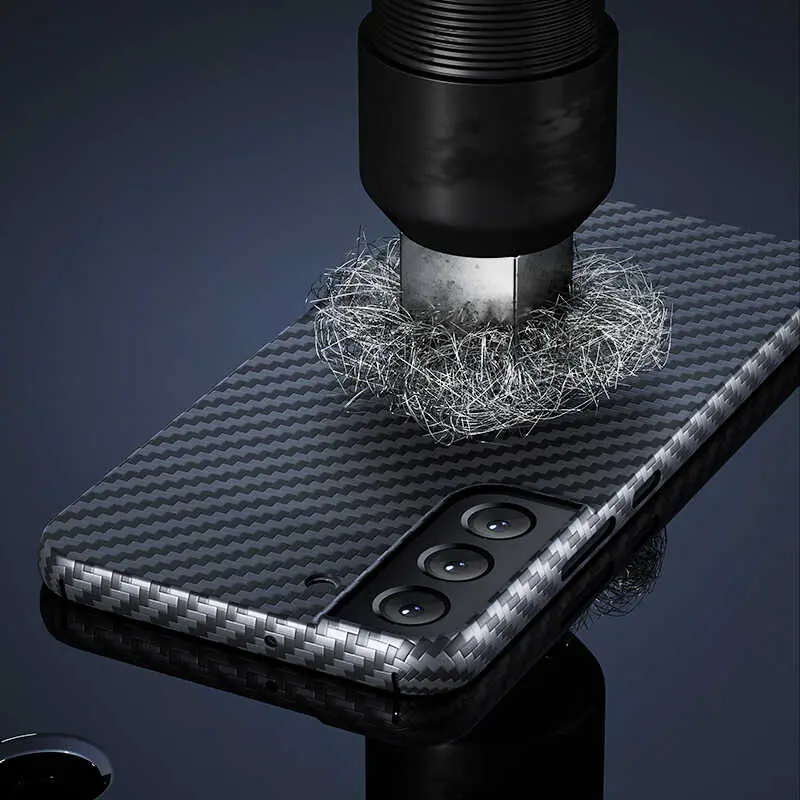 Galaxy S22 Kevlar Karbon Fiber Kılıf - Benks