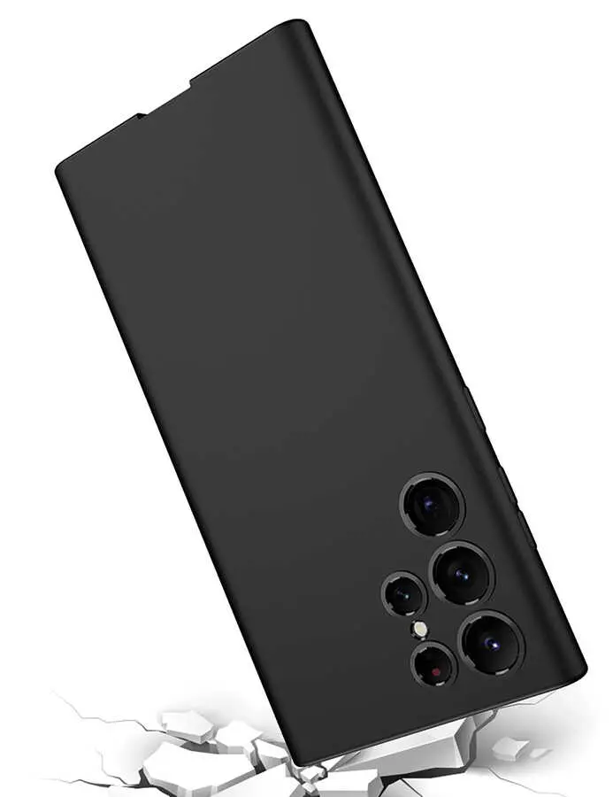 Galaxy S22 Ultra Kılıf Zore Silikon Kıpta Kapak