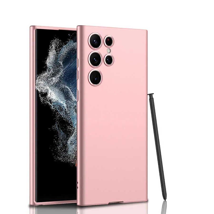Galaxy S22 Ultra Kılıf Zore Silikon Kıpta Kapak