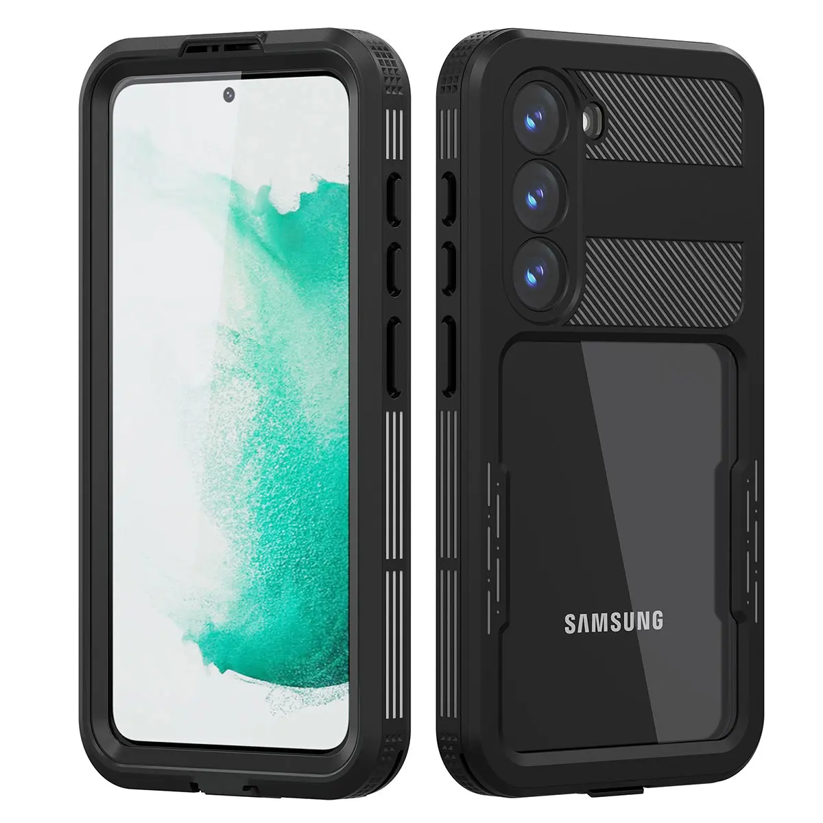 Galaxy S23 Su Geçirmez Kılıf, 2 m Su ve Düşme Dayanımlı - Zore