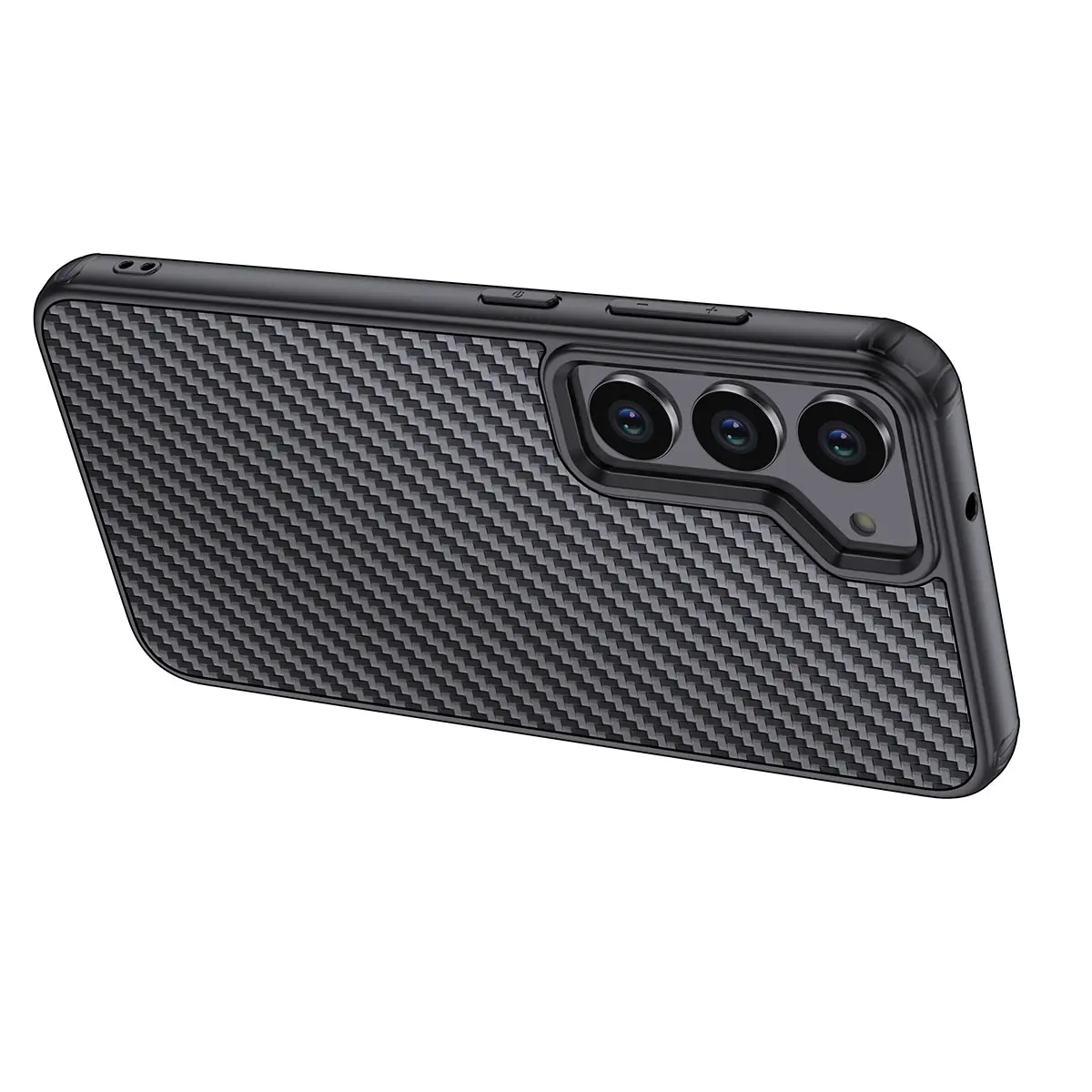 Galaxy S23 Plus MagSafe Uyumlu Aramid Karbon Fiber Kılıf - Wlons Radison