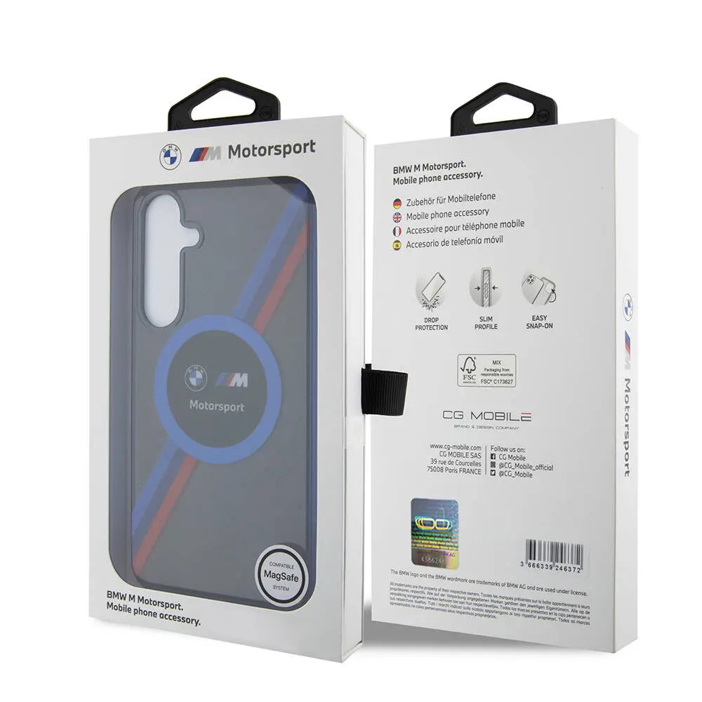 Galaxy S24 MagSafe Uyumlu Lisanslı BMW M Logolu Kılıf - Motorsport Circle