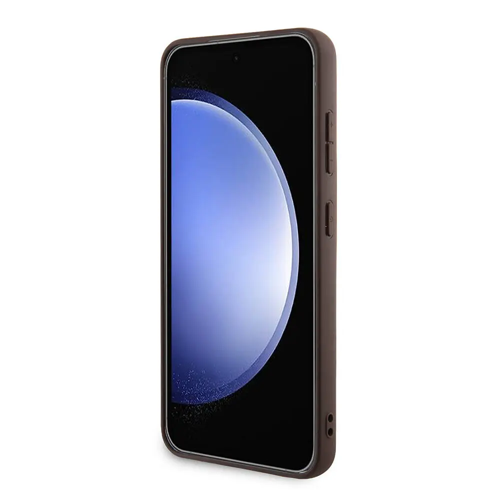 Galaxy S24 Kılıf, Lisanslı Guess 4G Desenli PU Kapak