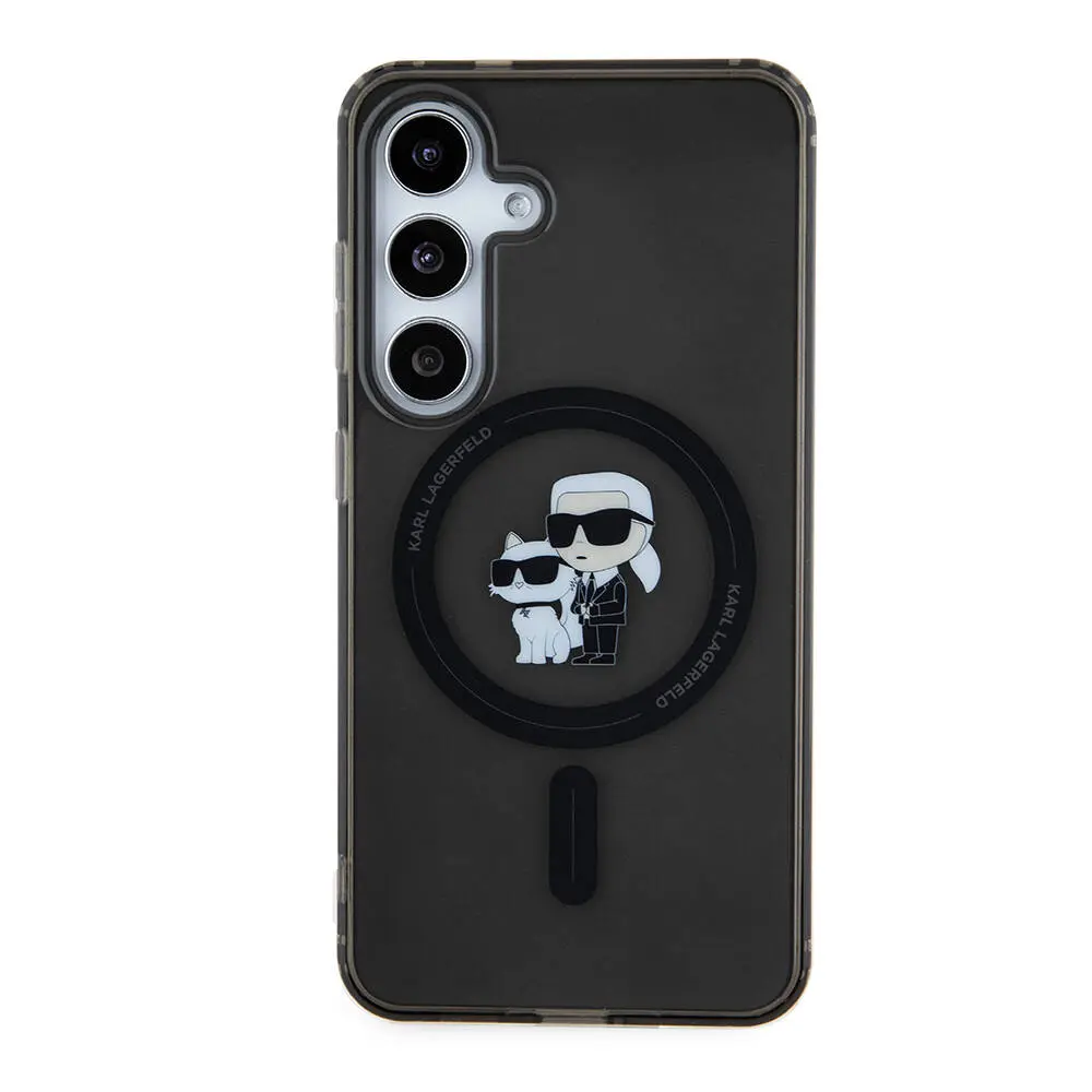 Galaxy S24 MagSafe Uyumlu IML Baskılı Kılıf - Karl Lagerfeld Karl & Choupette