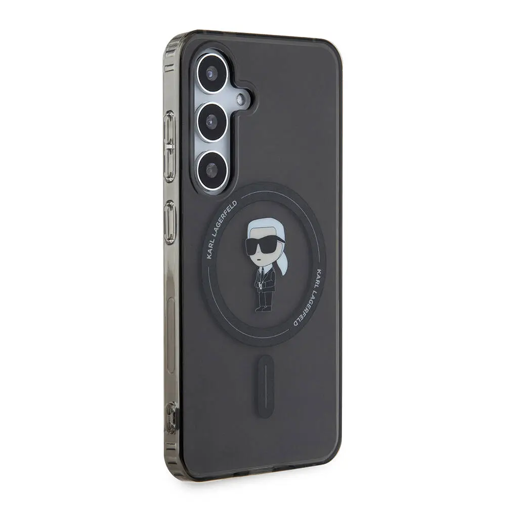Galaxy S24 MagSafe Uyumlu IML Baskılı Kılıf - Karl Lagerfeld Karl Head