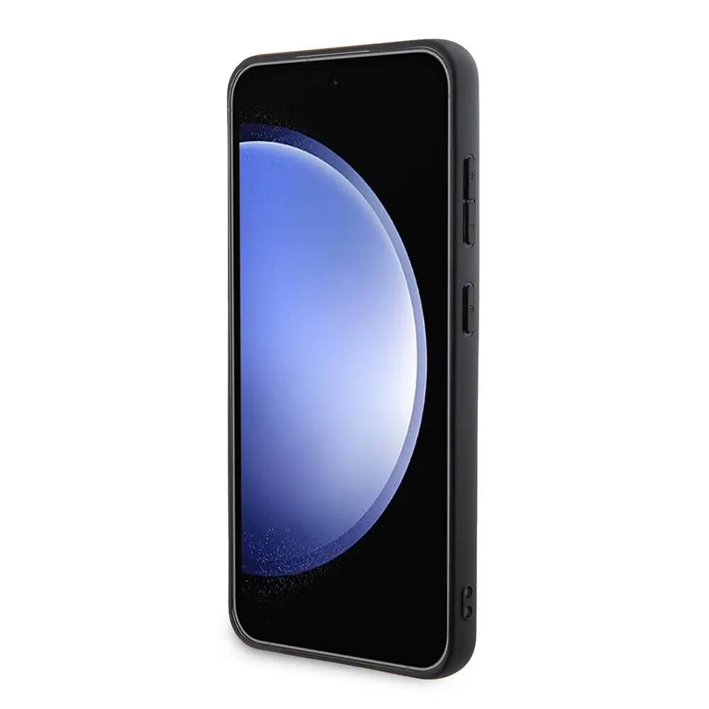 Galaxy S24 Kılıf Saffiano Monogram Metal Logo - Karl Lagerfeld