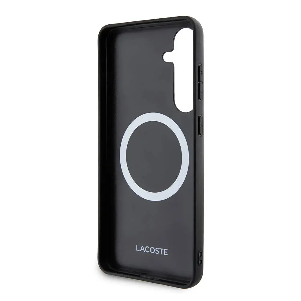 Galaxy S24 PU Pike Desenli Lisanslı Kılıf - Lacoste