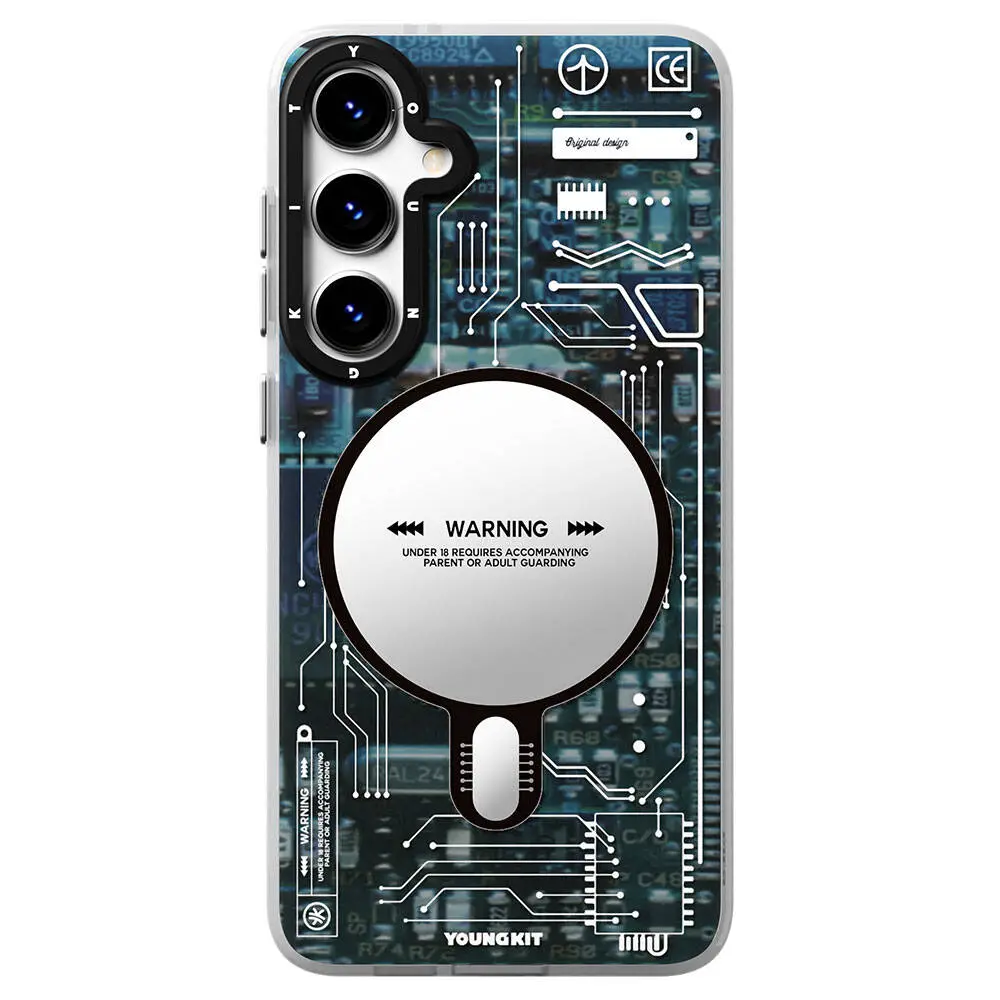 Galaxy S24 MagSafe Uyumlu Kılıf - YoungKit Technology Serisi