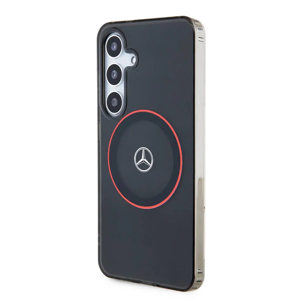 Galaxy S24 MagSafe Uyumlu Lisanslı Kılıf - Mercedes Benz Red Ring