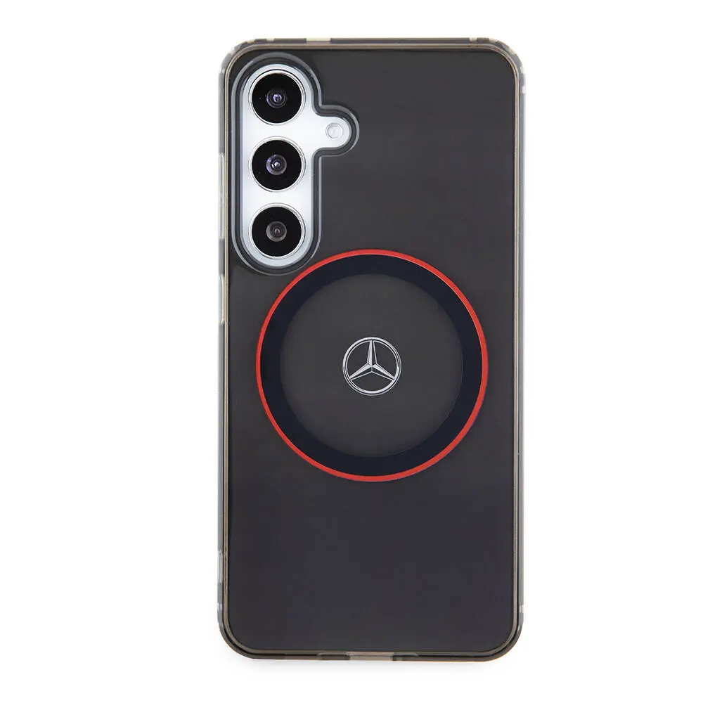 Galaxy S24 MagSafe Uyumlu Lisanslı Kılıf - Mercedes Benz Red Ring