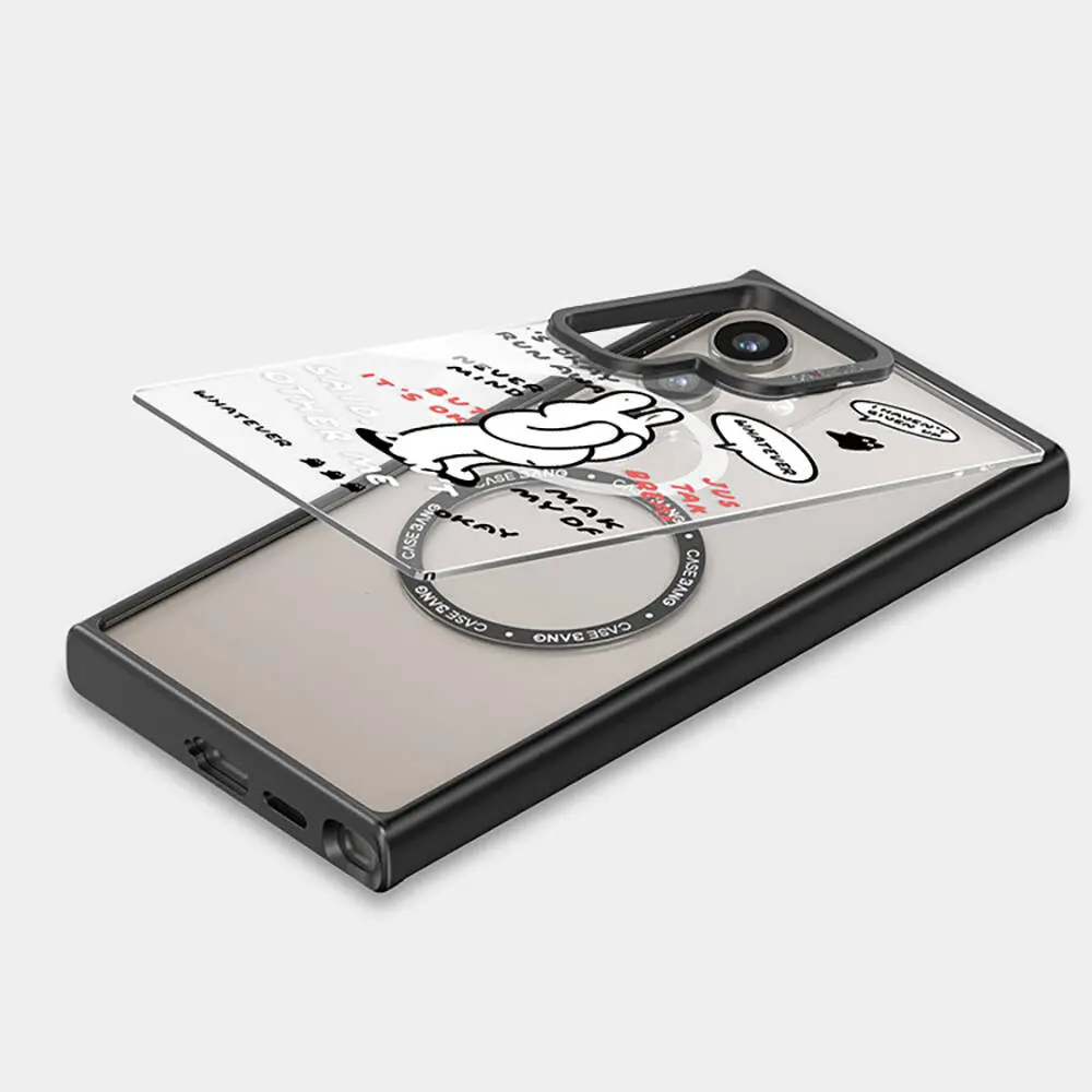 Galaxy S24 MagSafe Uyumlu Mıknatıslı Arka Panel - Casebang Chill Out