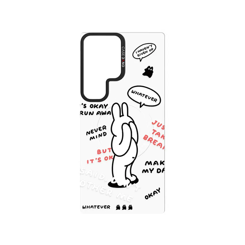 Galaxy S24 MagSafe Uyumlu Mıknatıslı Arka Panel - Casebang Chill Out