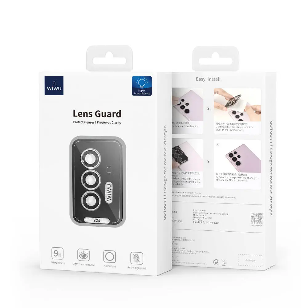 Galaxy S24 Plus Kamera Lens Koruyucu - Wiwu LG-008 Lens Guard