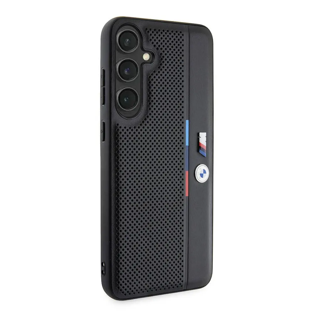 Galaxy S24 Plus Kılıf, BMW Lisanslı M Logolu Detail Line - Siyah