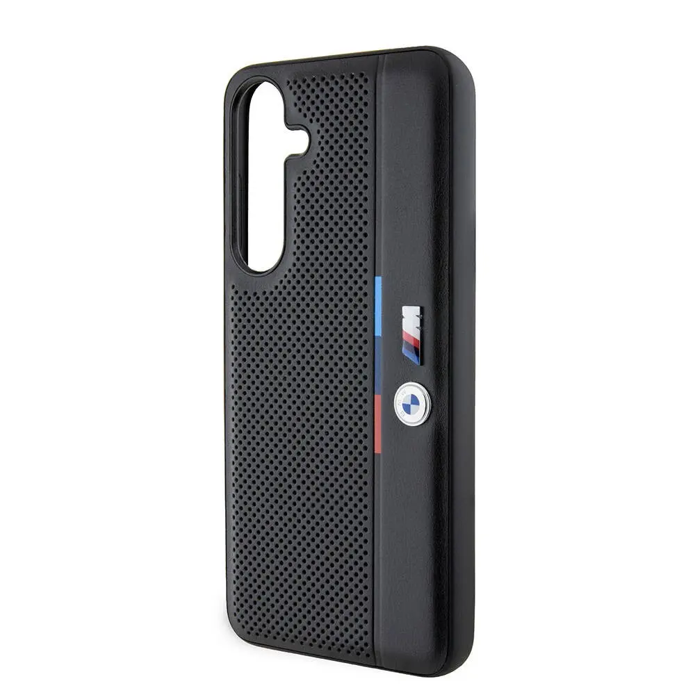 Galaxy S24 Plus Kılıf, BMW Lisanslı M Logolu Detail Line - Siyah