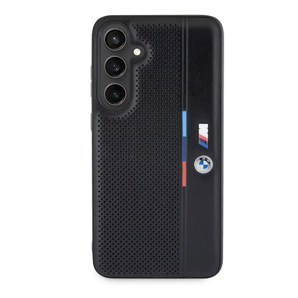 Galaxy S24 Plus Kılıf, BMW Lisanslı M Logolu Detail Line - Siyah