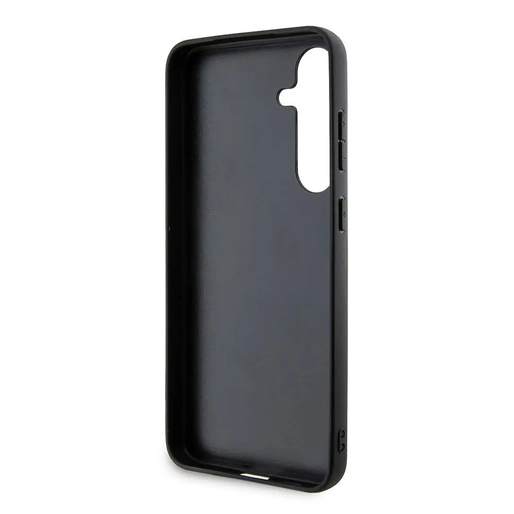Galaxy S24 Plus Standlı Deri Kılıf, 4G Desenli - Guess
