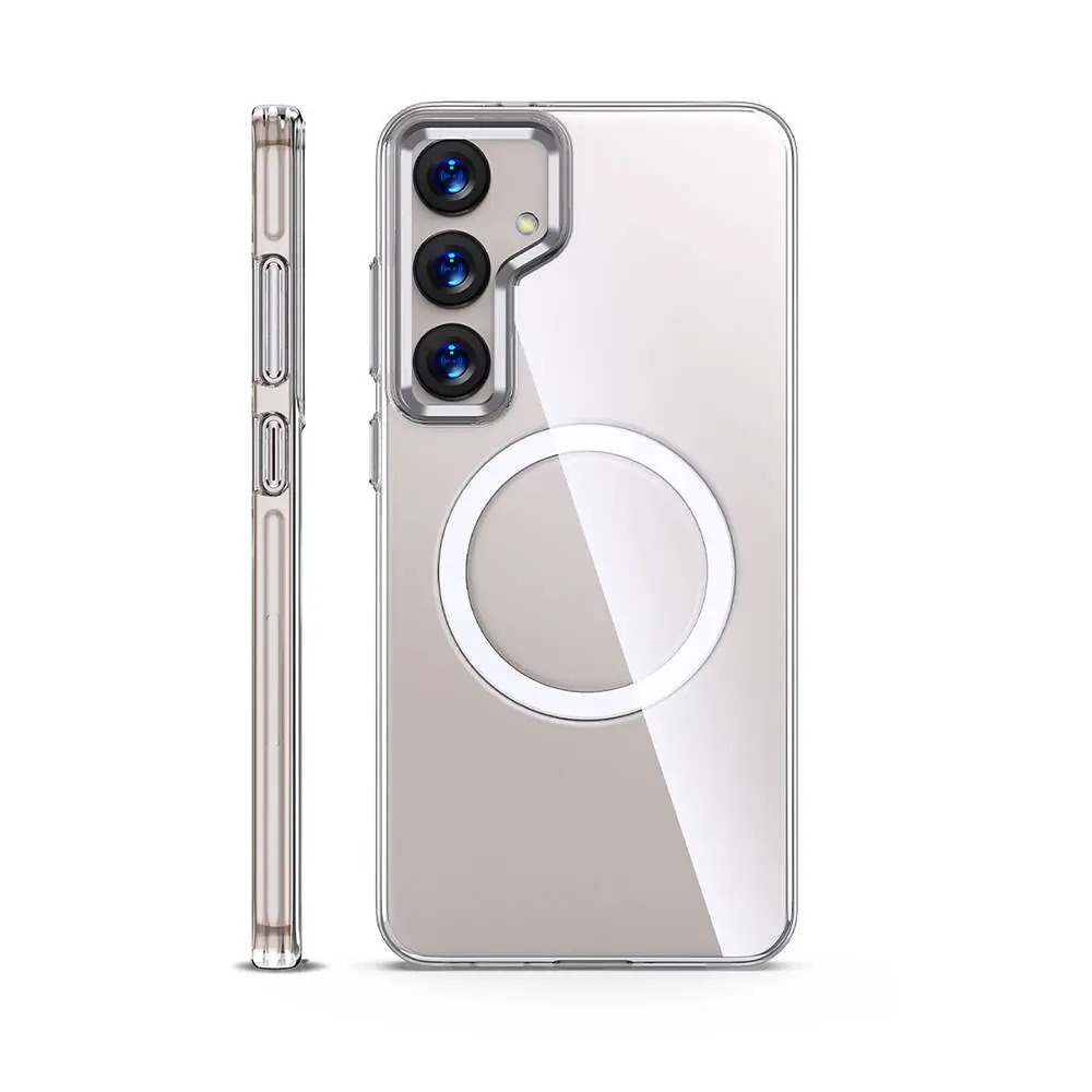 Galaxy S24 Plus MagSafe Uyumlu Şeffaf Kılıf - Wlons Efsane Kapak