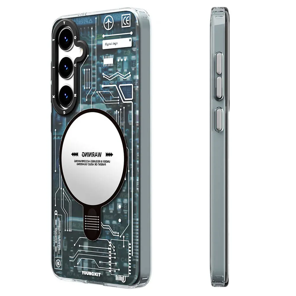 Galaxy S24 Plus MagSafe Uyumlu Kılıf - YoungKit Technology Serisi