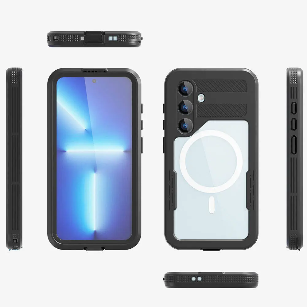 Galaxy S24 Plus MagSafe Uyumlu Su Geçirmez Kılıf - Zore