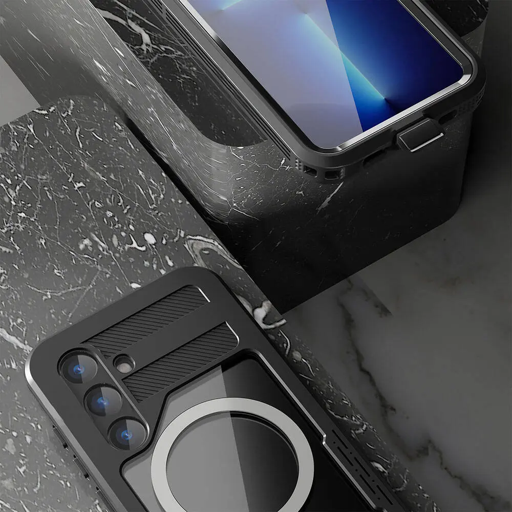 Galaxy S24 Plus MagSafe Uyumlu Su Geçirmez Kılıf - Zore