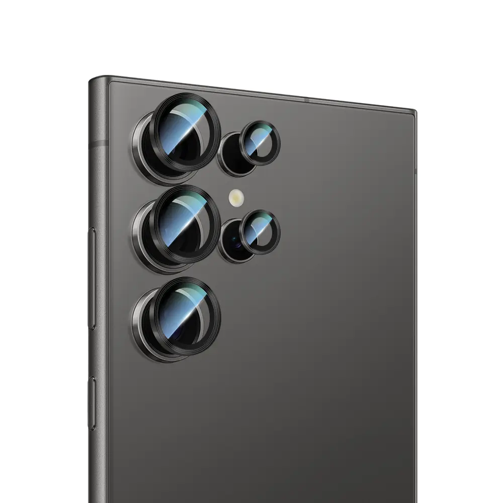 Galaxy S24 Ultra Kamera Lens Koruyucu - CaseWorld Alloy Serisi