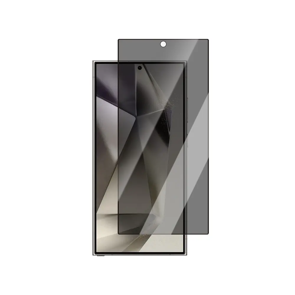 Galaxy S24 Ultra Gizlilik Filtreli Temperli Cam Ekran Koruyucu - CaseWorld HD Privacy
