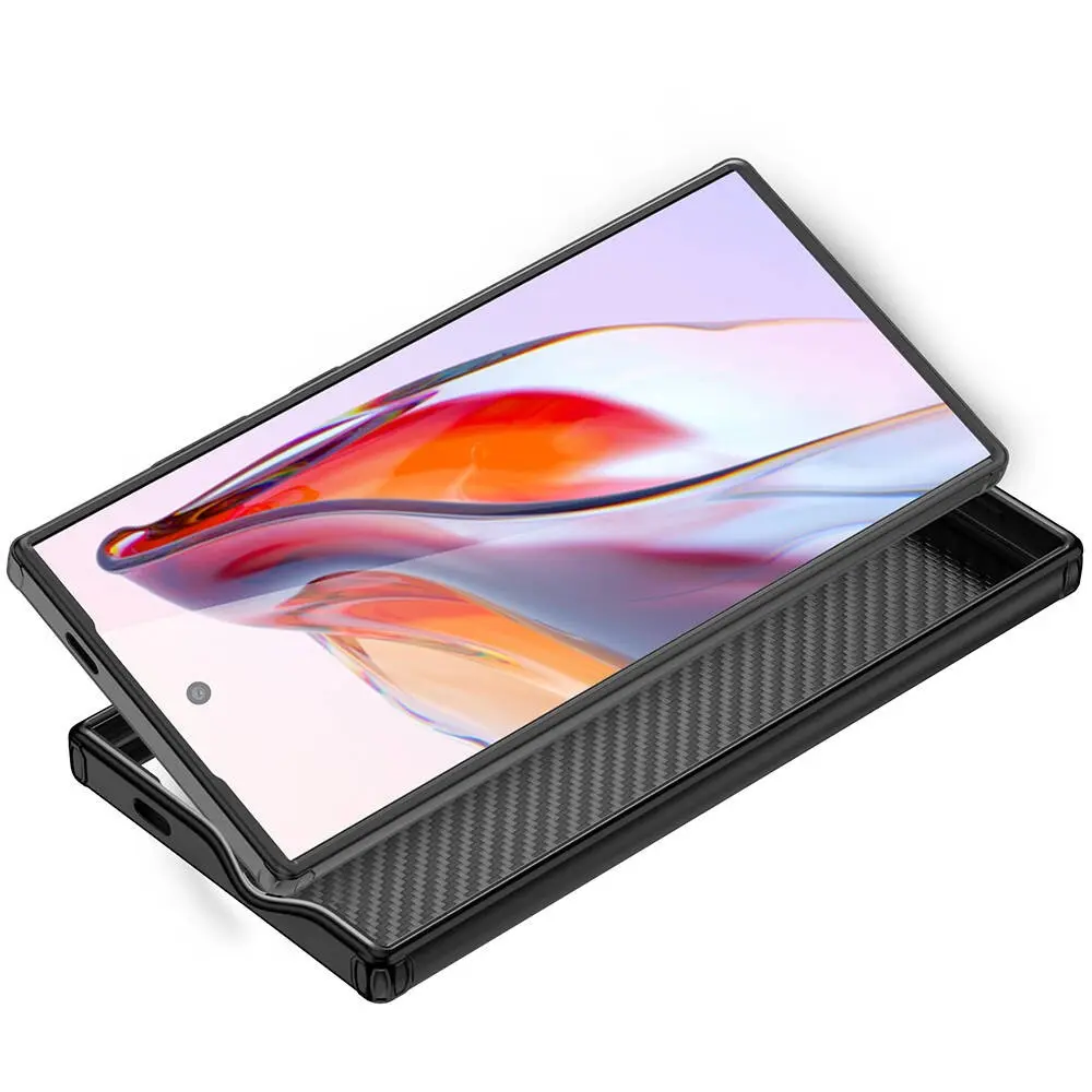Galaxy S24 Ultra MagSafe Uyumlu Aramid Karbon Fiber Kılıf - Wlons Radison