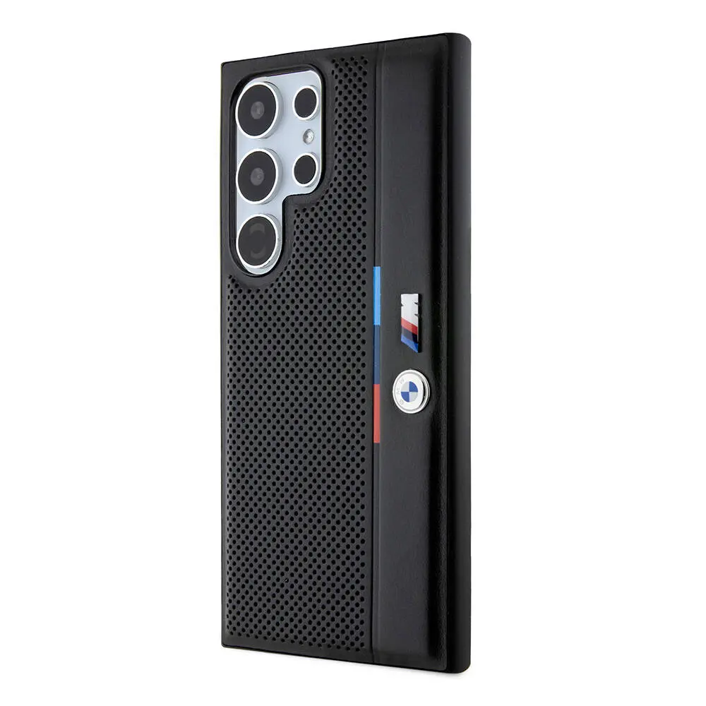 Galaxy S24 Ultra Lisanslı M Logolu Delikli Kılıf - BMW Detail Line