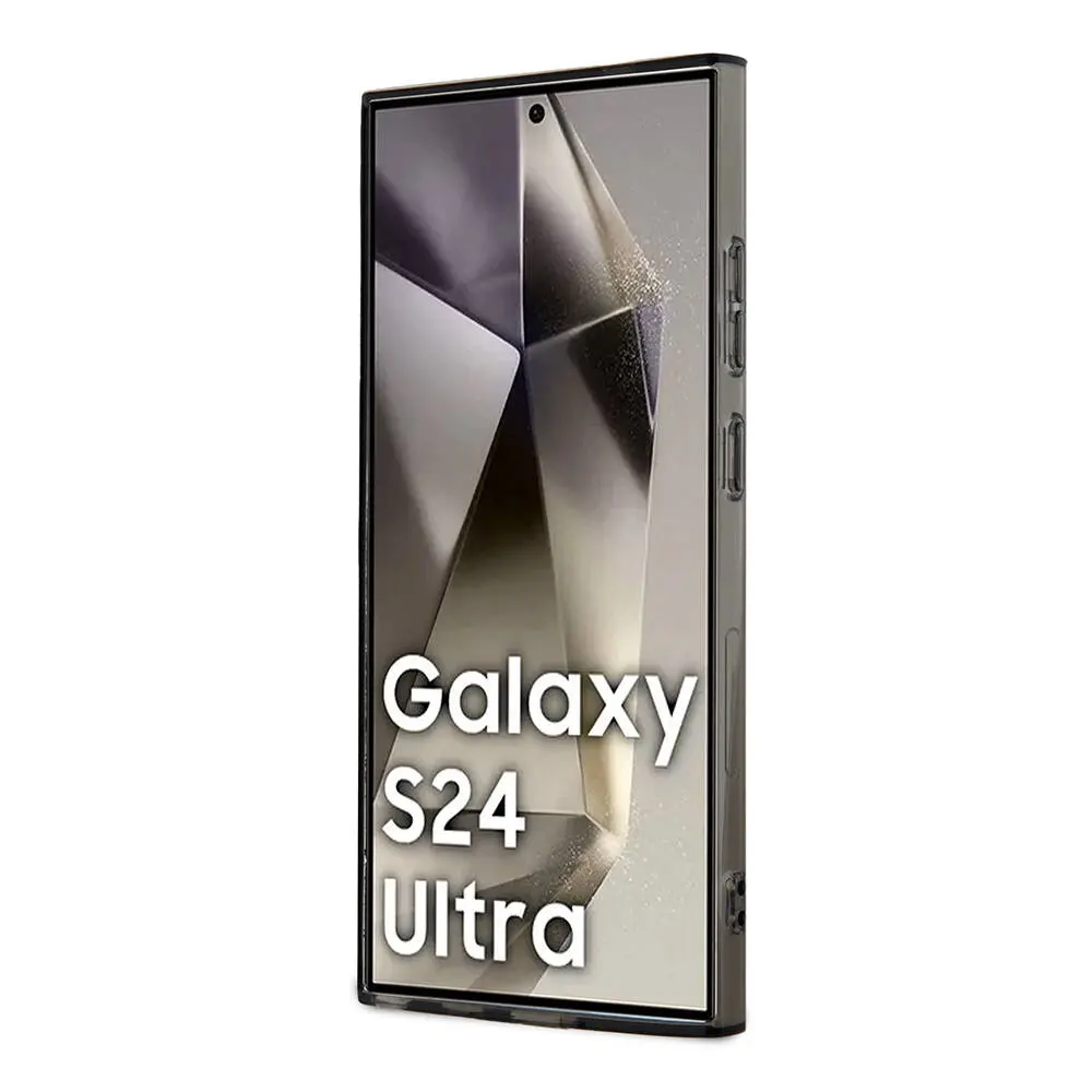 Galaxy S24 Ultra MagSafe Uyumlu Şeffaf Kılıf - Lacoste Timsah Logo
