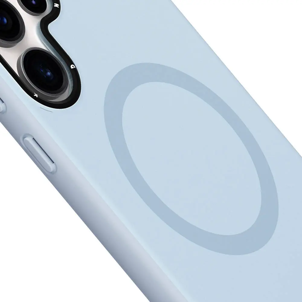 Galaxy S24 Ultra MagSafe Uyumlu Mat Kılıf - Youngkit Velvet