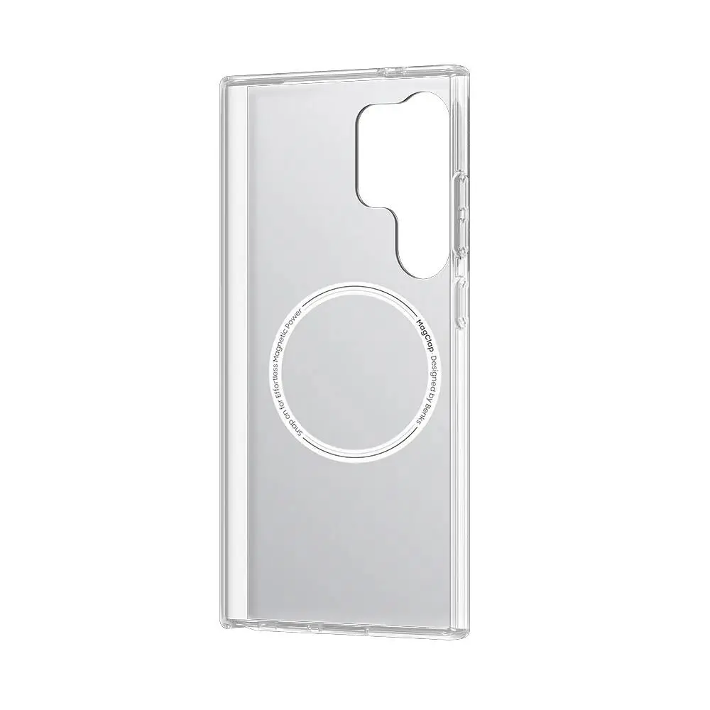 Galaxy S24 Ultra MagSafe Uyumlu Kılıf, Koordinat Desenli - Benks Summit