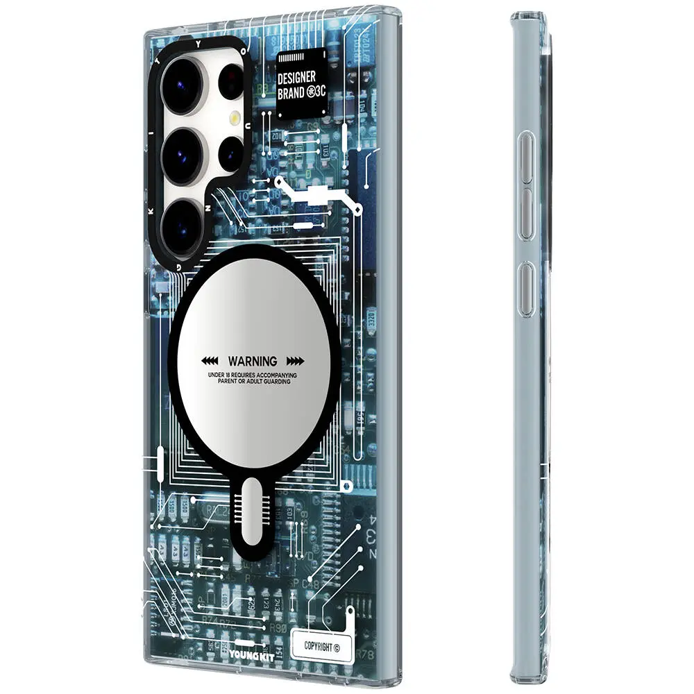 Galaxy S24 Ultra MagSafe Uyumlu Kılıf - YoungKit Technology