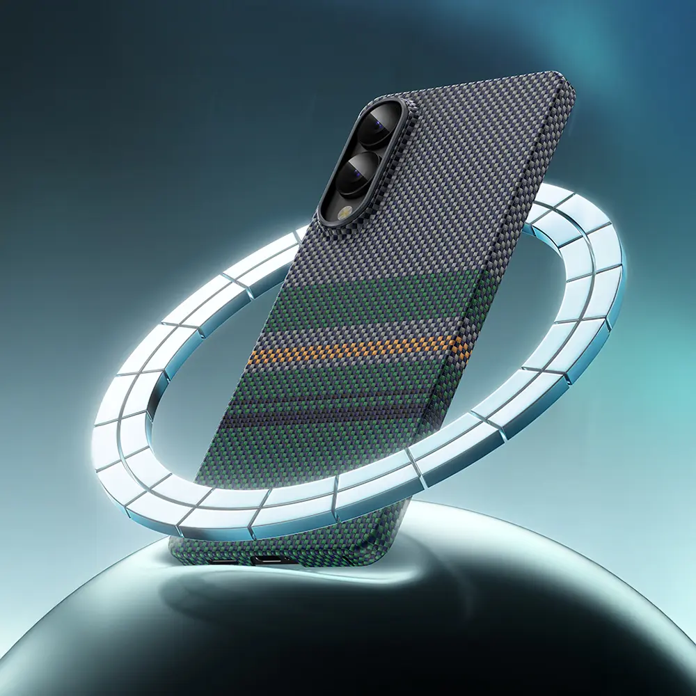 Galaxy S25 Edge MagSafe Uyumlu Kevlar Kılıf - Benks Aurora ArmorAir