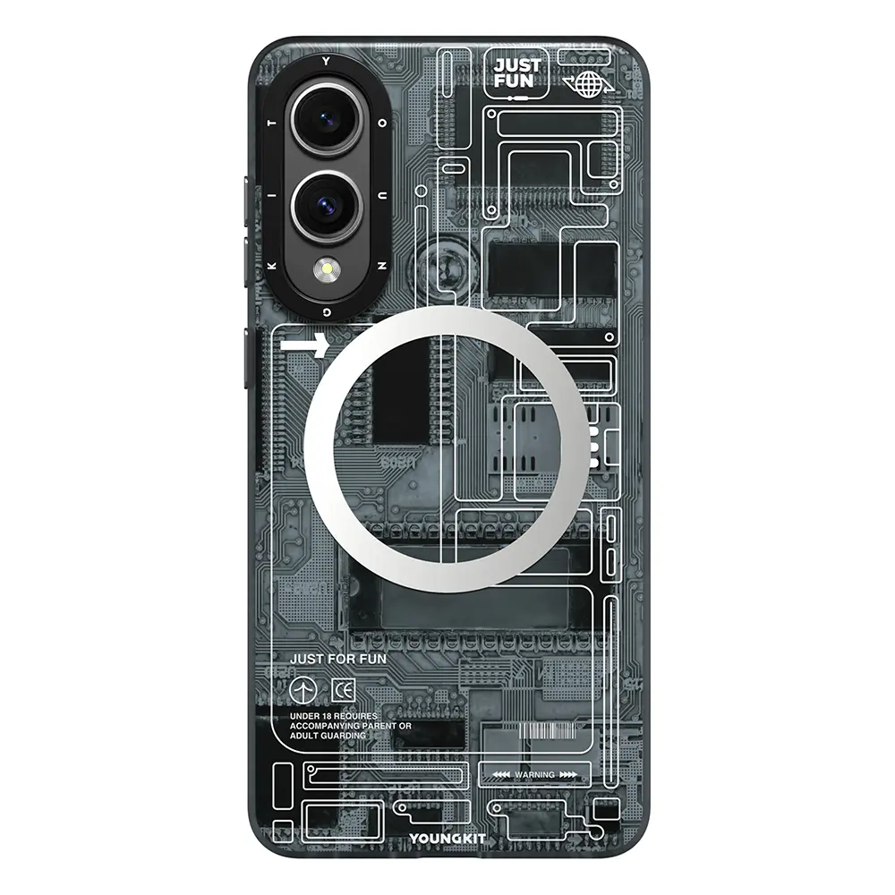 Galaxy S25 Edge MagSafe Uyumlu Kılıf - Youngkit Technology Serisi