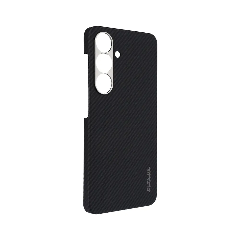 Galaxy S25 MagSafe Uyumlu 600D Aramid Fiber Kılıf - Pitaka Ultra-Slim Classic