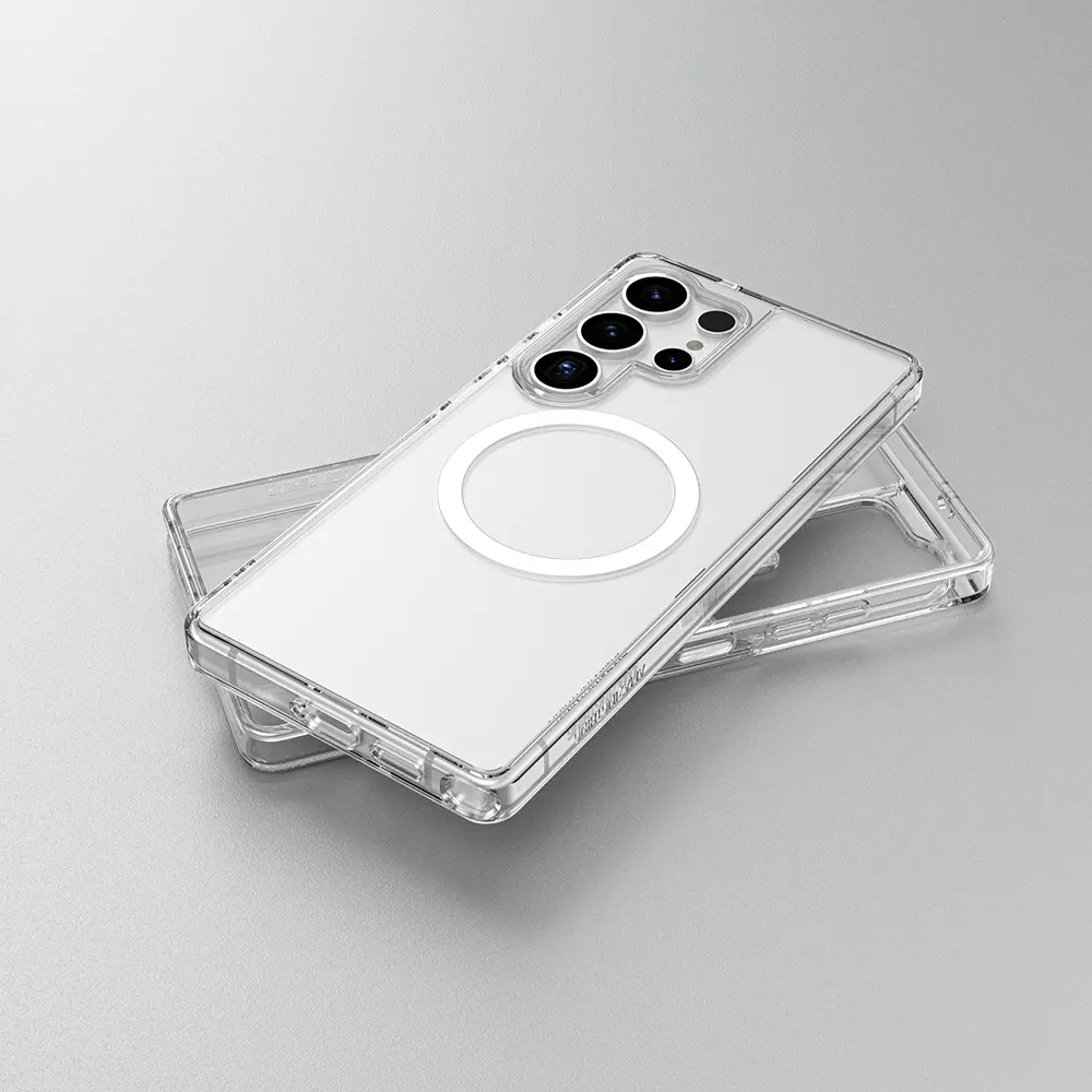Galaxy S25 Plus MagSafe Uyumlu Şeffaf Kılıf - Amazingthing Minimal
