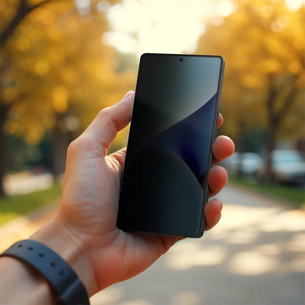 Galaxy S25 Ultra Gizlilik Filtreli Temperli Cam Ekran Koruyucu - Amazingthing Radix Privacy