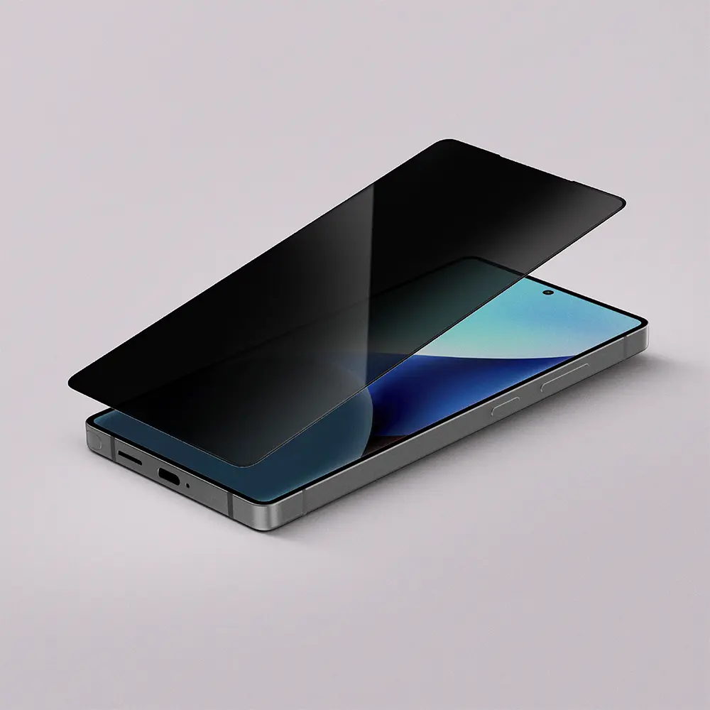 Galaxy S25 Ultra Gizlilik Filtreli Temperli Cam Ekran Koruyucu - Amazingthing Radix Privacy