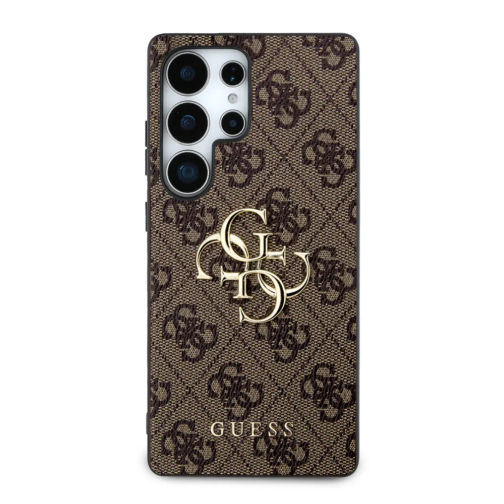 Galaxy S25 Ultra Kılıf, Lisanslı PU Deri 4G Desenli - Guess